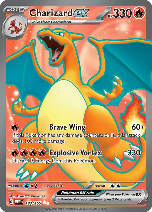 Charizard ex 183/165 - SV: 151 (HO)