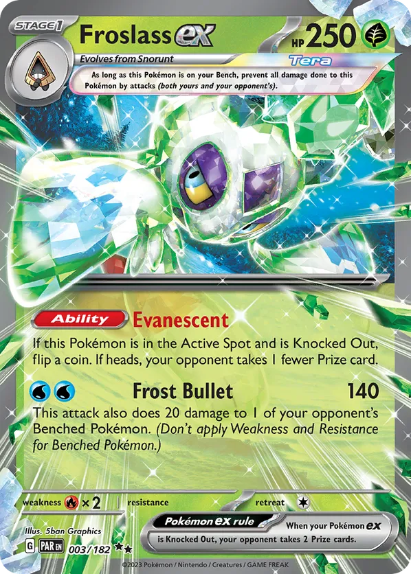 Froslass ex 003/182 - Paradox Rift (HO)