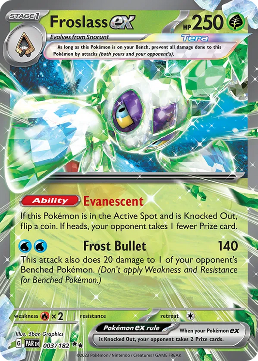 Froslass ex 003/182 - Paradox Rift (HO)