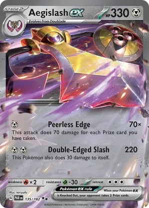 Aegislash ex 135/182 - Paradox Rift