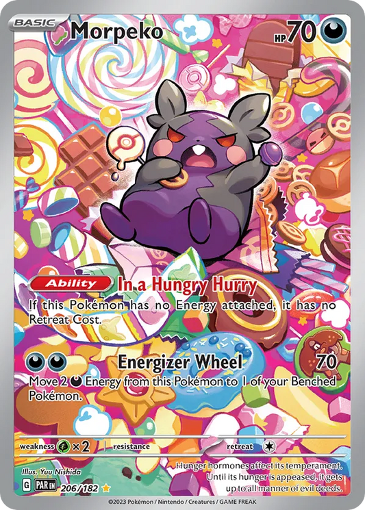Morpeko 206/182 - Paradox Rift (HO)