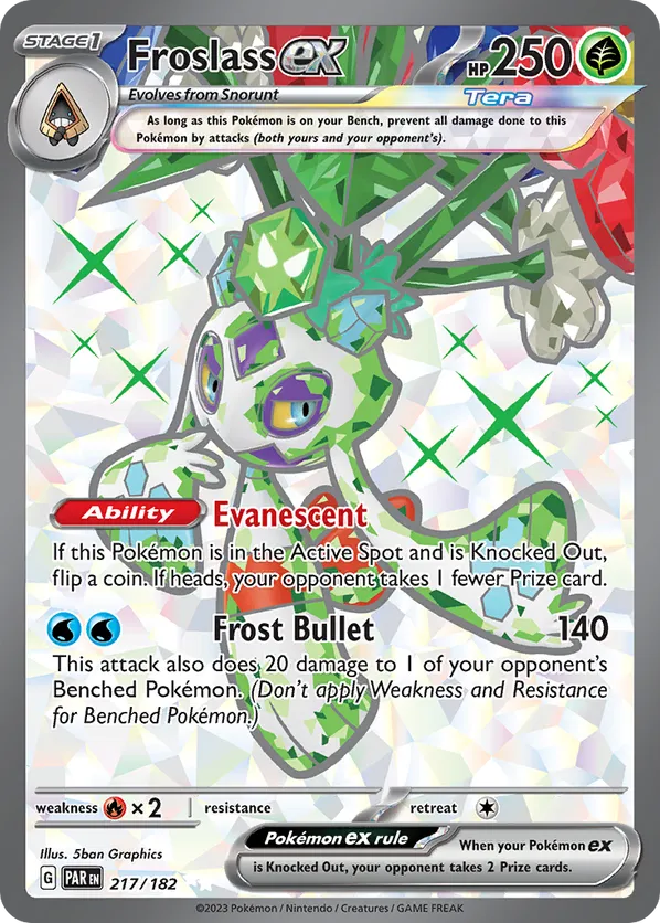 Froslass ex 217/182 - Paradox Rift (HO)