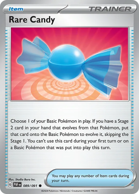 Rare Candy 089/091 - Paldean Fates (NO)