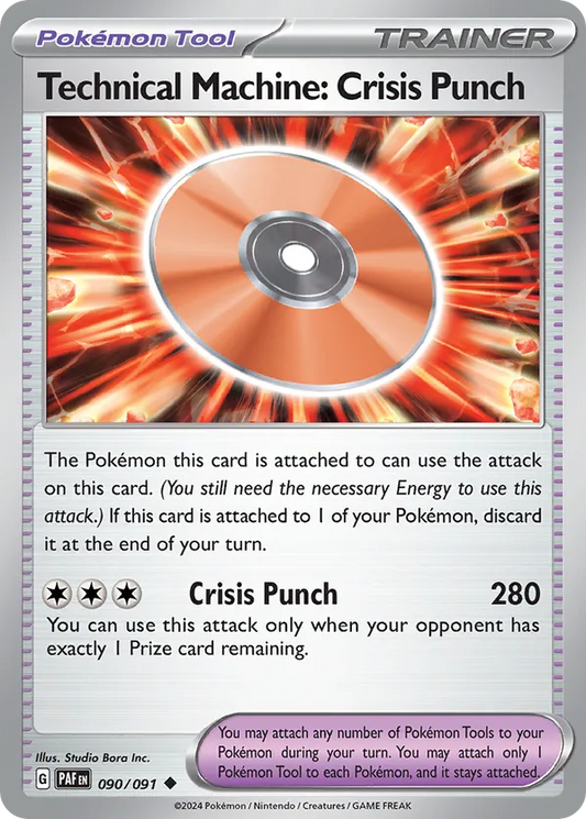 Technical Machine: Crisis Punch 090/091 - Paldean Fates (NO)