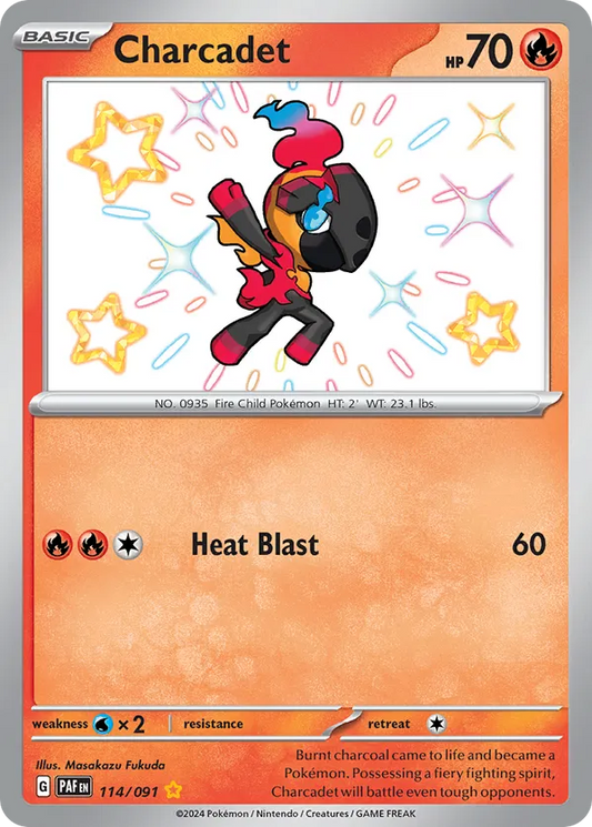 Charcadet 114/091 - Paldean Fates (HO)