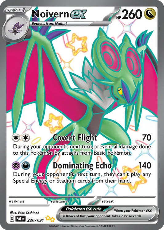 Noivern ex 220/091 - Paldean Fates (HO)