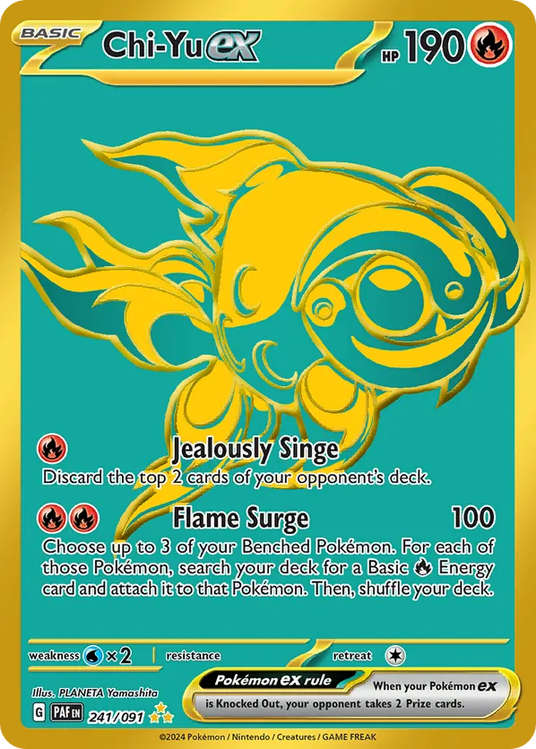 Chi-Yu 241/091 - Paldean Fates (HO)