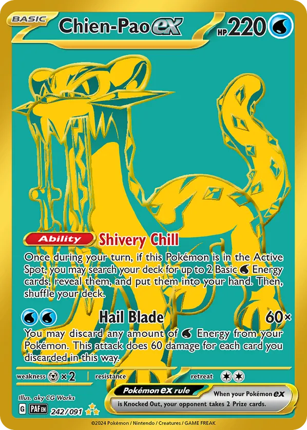 Chien-Pao 242/091 - Paldean Fates (HO)