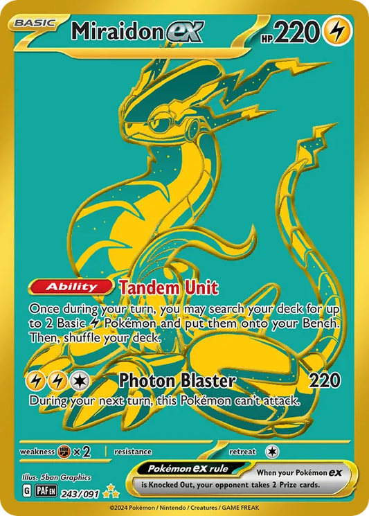 Miraidon ex 243/091 - Paldean Fates (HO)