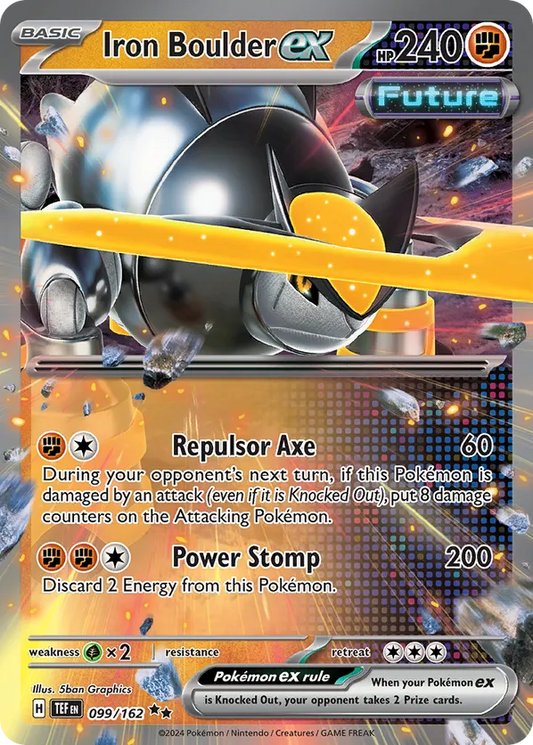 Iron Boulder ex 099/162 - Temporal Forces (HO)