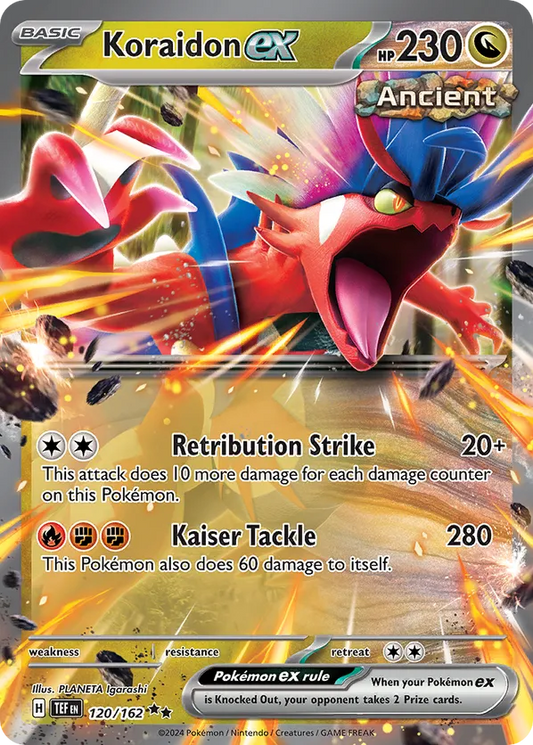 Koraidon ex 120/162 - Temporal Forces (HO)