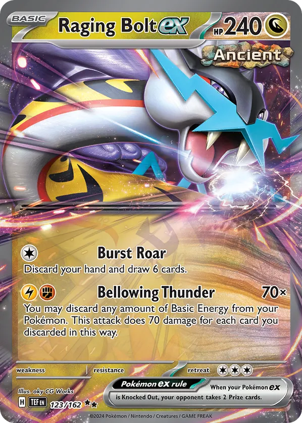 Raging Bolt ex 123/162 - Temporal Forces (HO)