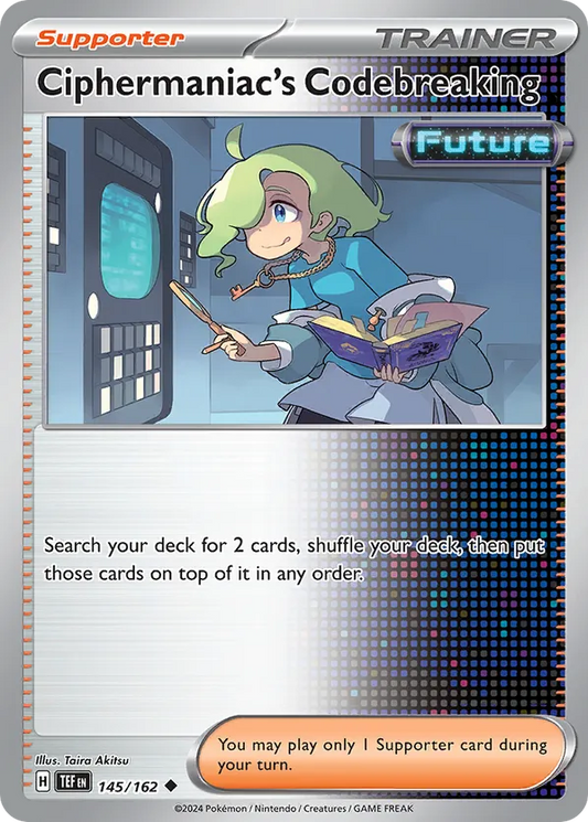 Ciphermaniac's Codebreaking 145/162 - Temporal Forces (NO)