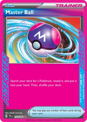 Master Ball 153/162 - Temporal Forces