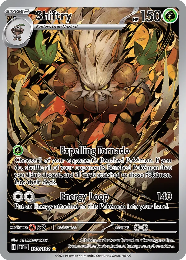 Shiftry 163/162 - Temporal Forces (HO)