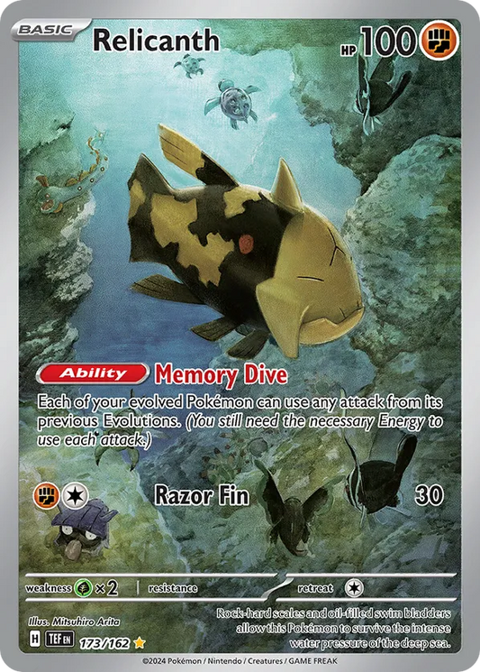 Relicanth 173/162 - Temporal Forces (HO)