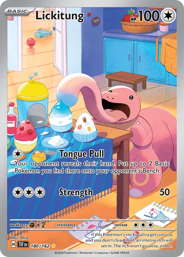 Lickitung 180/162 - Temporal Forces (HO)