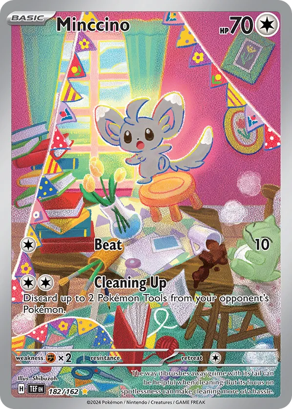 Minccino 182/162 - Temporal Forces (HO)