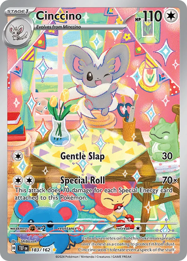 Cinccino 183/162 - Temporal Forces (HO)