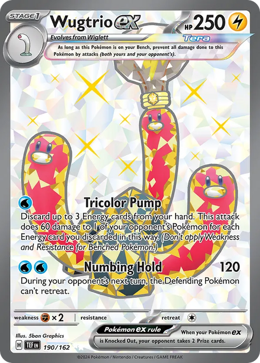 Wugtrio ex 190/162 - Temporal Forces (HO)