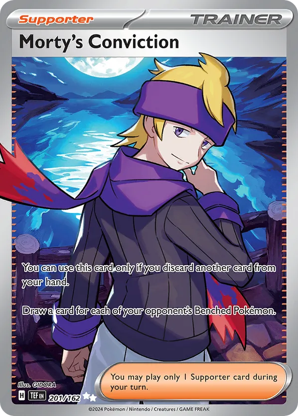 Morty's Conviction 201/162 - Temporal Forces (HO)