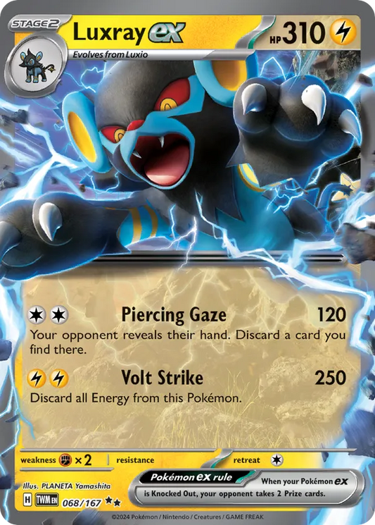 Luxray ex 068/167 - Twilight Masquerade (HO)