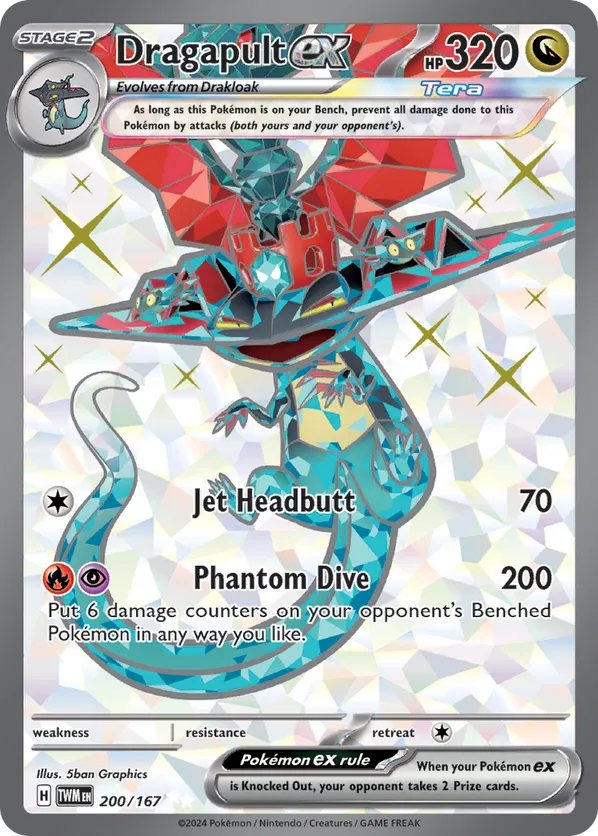 Dragapult ex 200/167 - Twilight Masquerade (HO)