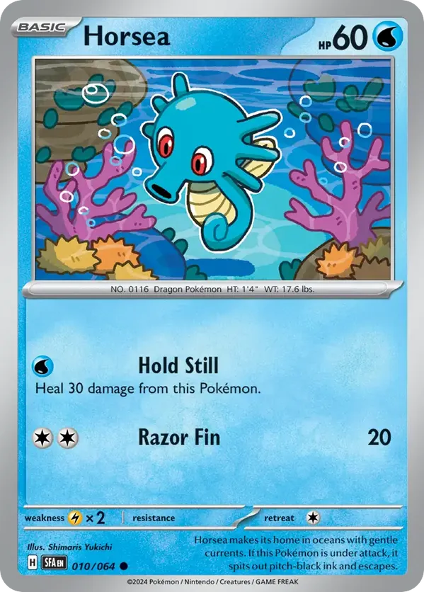 Horsea - 010/064 (Cosmos Holo) 010/064 - Miscellaneous Cards & Products