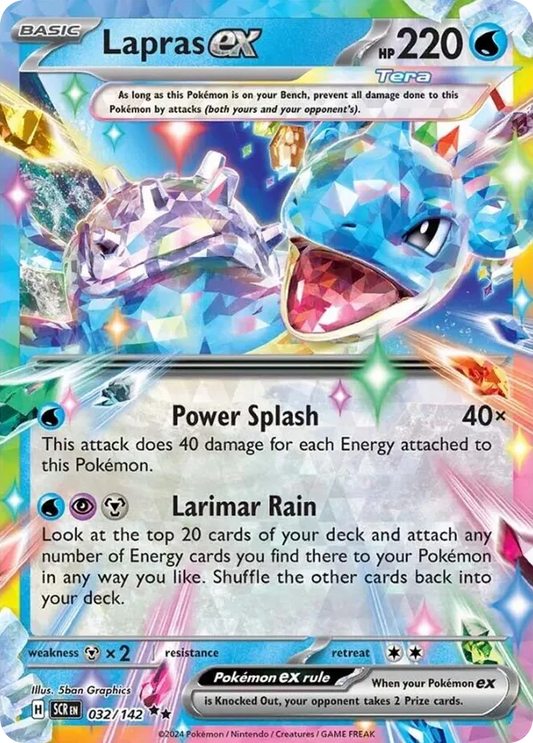 Lapras ex 032/142 - Stellar Crown (HO)
