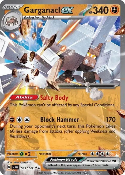 Garganacl ex 089/142 - Stellar Crown (HO)