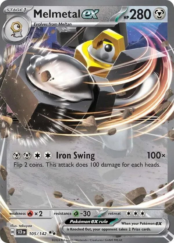 Melmetal ex 105/142 - Stellar Crown (HO)