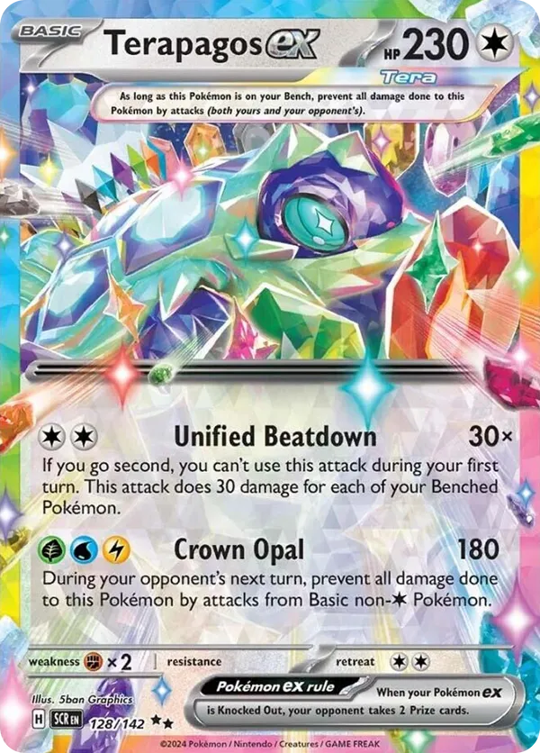 Terapagos ex 128/142 - Stellar Crown (HO)