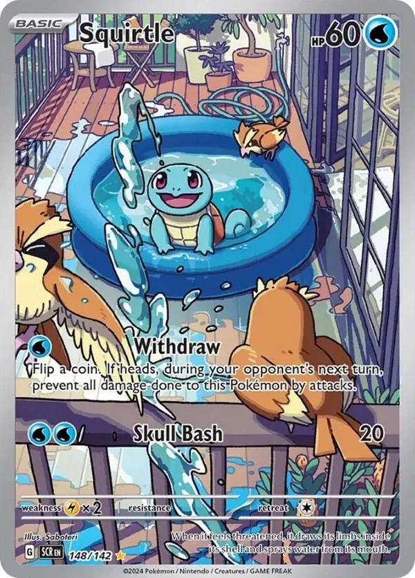 Squirtle 148/142 - Stellar Crown (HO)