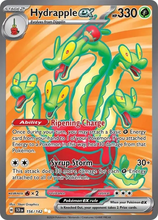 Hydrapple ex 156/142 - Stellar Crown (HO)