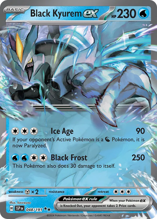 Black Kyurem ex 048/191 - Surging Sparks (HO)