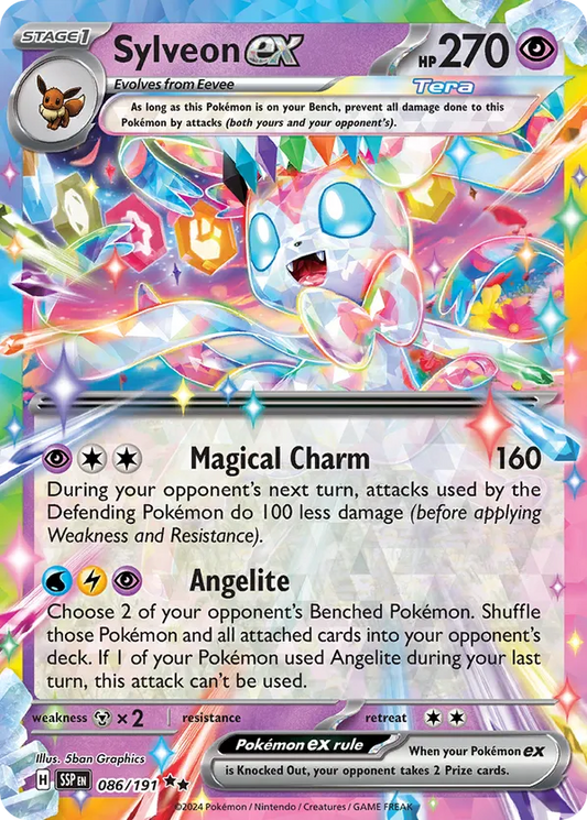 Sylveon ex 086/191 - Surging Sparks (HO)