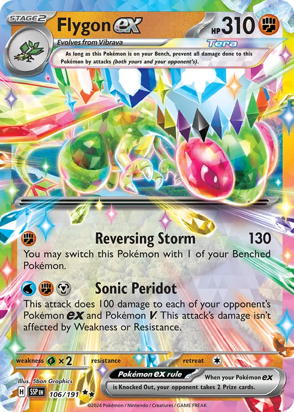 Flygon ex 106/191 - Surging Sparks (HO)
