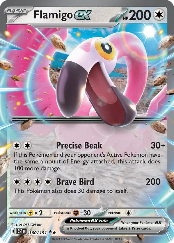 Flamigo ex 160/191 - Surging Sparks (HO)