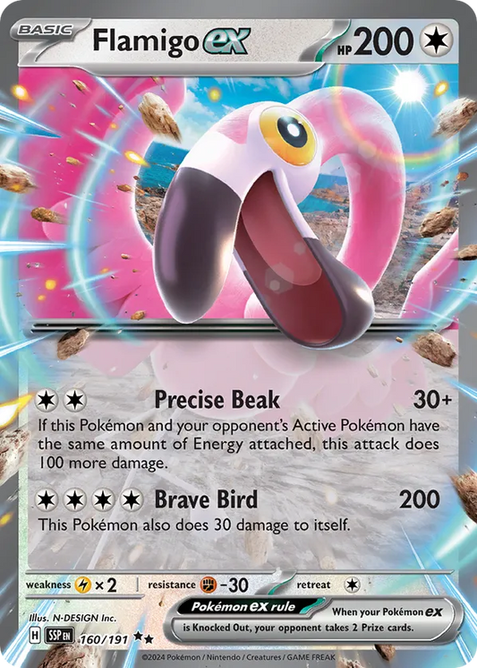 Flamigo ex 160/191 - Surging Sparks (HO)