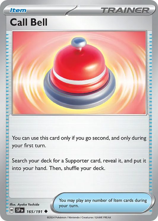 Call Bell 165/191 - Surging Sparks (NO)