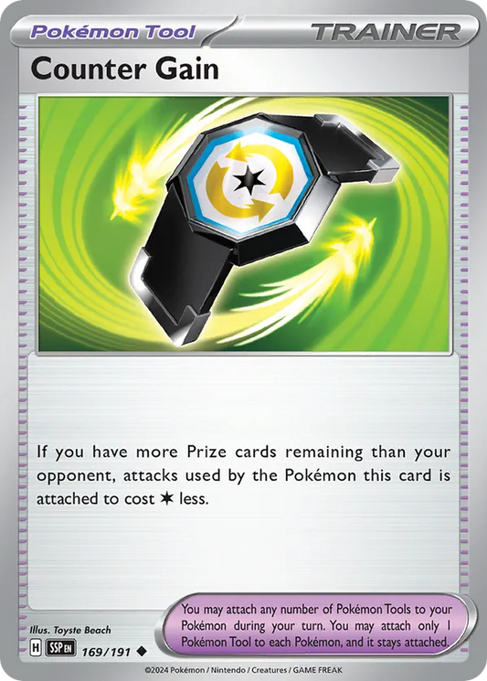 Counter Gain 169/191 - Surging Sparks (NO)