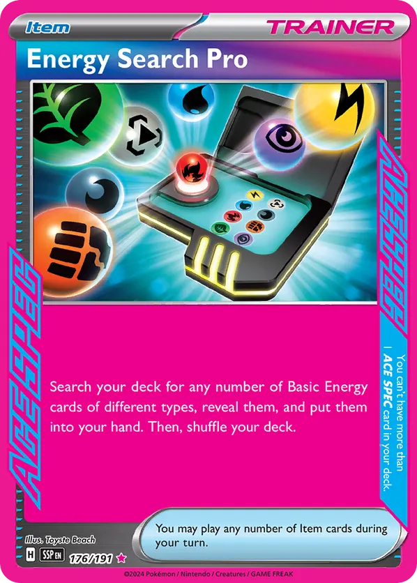 Energy Search Pro 176/191 - Surging Sparks (HO)