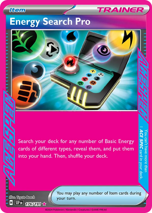 Energy Search Pro 176/191 - Surging Sparks (HO)