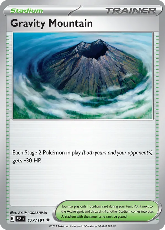 Gravity Mountain 177/191 - Surging Sparks (NO)