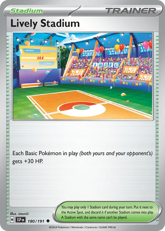 Lively Stadium 180/191 - Surging Sparks (NO)