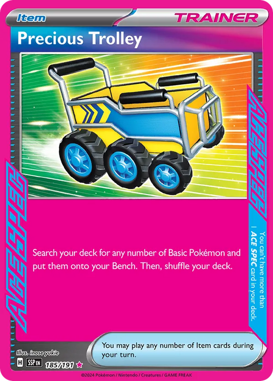 Precious Trolley 185/191 - Surging Sparks (HO)