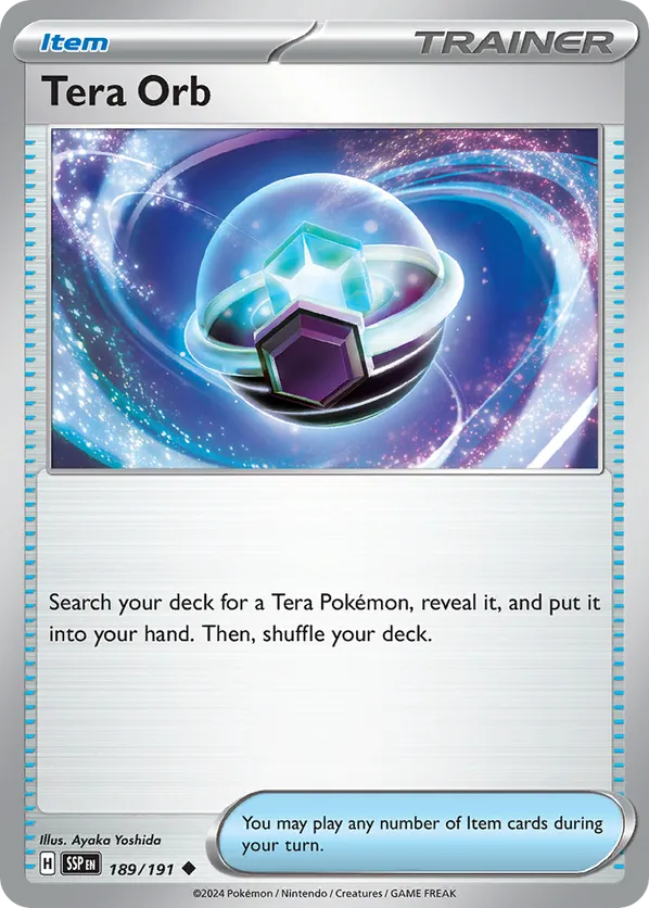 Tera Orb 189/191 - Surging Sparks (NO)