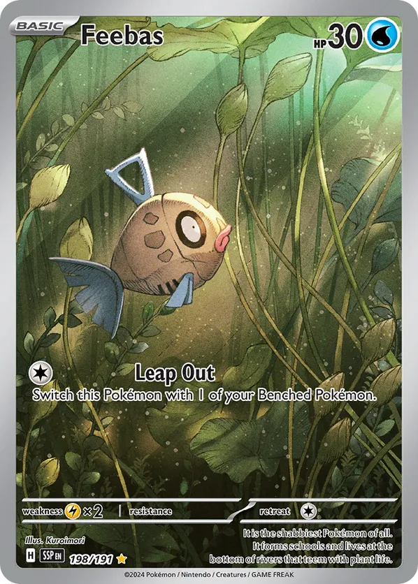 Feebas 198/191 - Surging Sparks (HO)