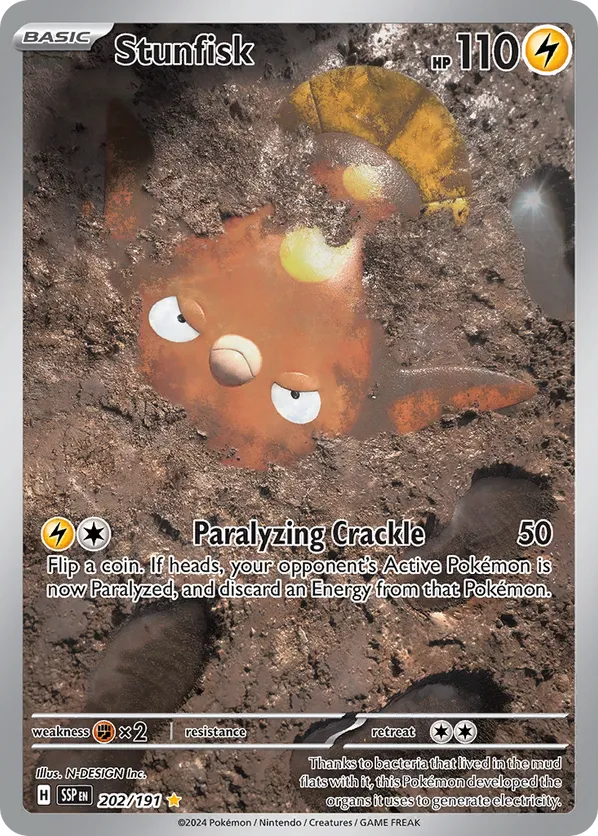 Stunfisk 202/191 - Surging Sparks (HO)