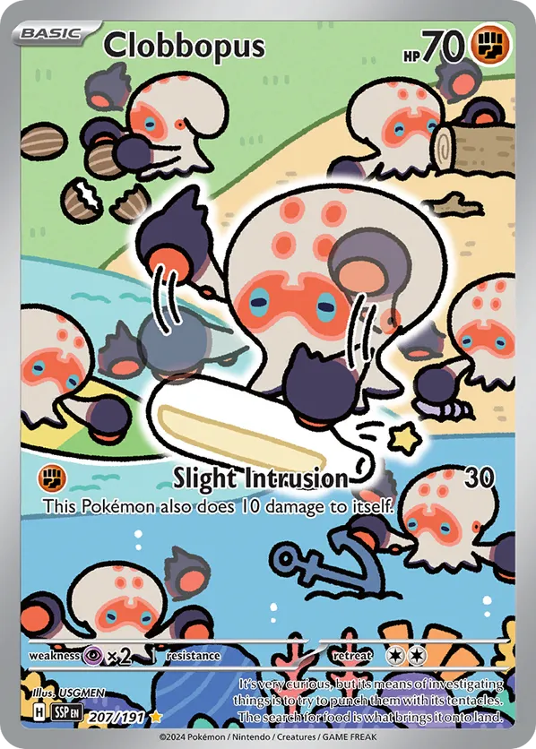 Clobbopus 207/191 - Surging Sparks (HO)